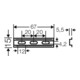 HENSEL Tragschiene 15mm KF02 DK TS 02
