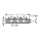 HENSEL Tragschiene 15mm KF04 DK TS 04