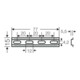 HENSEL Tragschiene 15mm KF04 DK TS 04