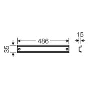 Hensel Tragschiene 486mm lang FP TS 54-4