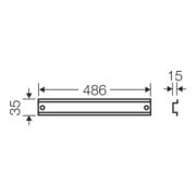 Hensel Tragschiene 486mm lang FP TS 54-5