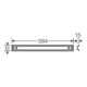 Hensel Tragschiene 584mmlang Hutpr.35mm Mi TS 60