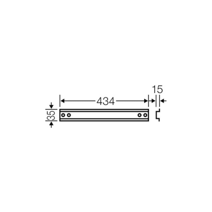 Hensel Tragschiene Mi TS 45