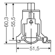 Hensel Verbindungsklemme N/PE,35qmm KKL 25-4