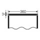 Hensel Verschlussplatte 360mm FP VP 36