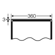 Hensel Verschlussplatte 360mm FP VP 36-5