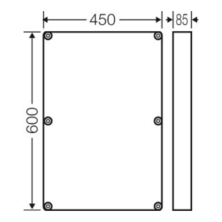 HENSEL Zwischenrahmen Mi .6.. ZR 6 85mm