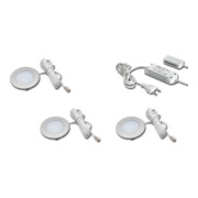 Hera 3er-Set LED-Einbauleuchte 3W ww Tr.24/15W 61056938002-2
