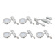 Hera 5er-Set LED-Einbauleuchte 3W ww Tr.24/30W 61056958002