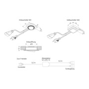Hera Euro Y-Verteiler Stecker+2Buchsen 21503160101-4