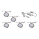 Hera LED-Einbauleuchte 5er-Set warm weiß eds Tr.24/30W