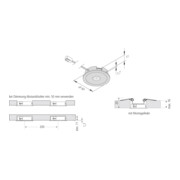 Hera LED-Einbauleuchte AR 45-LED 3W ww eds-4