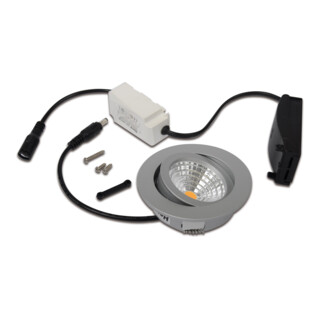 Hera LED-Einbauleuchten-Set 20203356004 chrom-matt schwenkbar