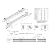 Hera LED-lampe linéaire HO+ 595 mm SlimLiteCSLED13,8Www-4