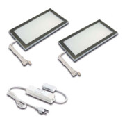 Hera LED lampe sous meuble lot de 2 ww eds-optik 61057420282-1