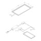 Hera LED lampe sous-meuble Sky eds-optik ww 20202660802