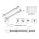 Hera LED-Linienleuchte HO+ 595mm SlimLite CSLED 13,8W nw