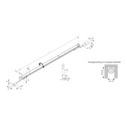 Hera LED-Linienleuchte LED-Pipe,660lm,3000K 61001610202-3