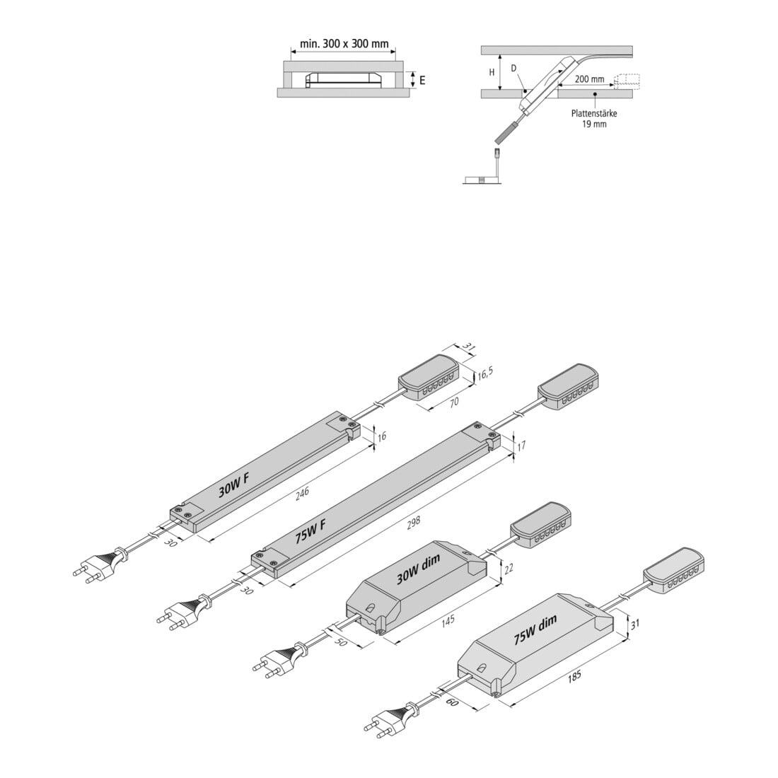 Hera LED-Trafo 24V 20604001222