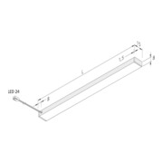 Hera LED-Unterbauleuchte 1200mm nws 61001427403-2