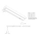 Hera LED Unterbauleuchte 900mm 15W 230V ww 20202580302