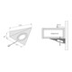 Hera LED-Unterbauleuchte UL2-LED F ww eds 61001461002