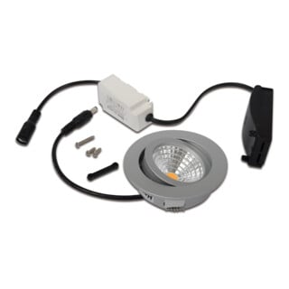 Hera Set de spots encastrables LED 20203356004 chromé mat orientable