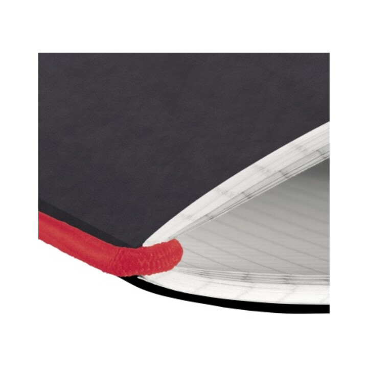 Herlitz Notizheft flex 11361557 A5 40Bl. PP Gummiband kar. sw