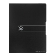 Herlitz Sichtbuch 11207511 DIN A4 20Hüllen PP opak schwarz-1
