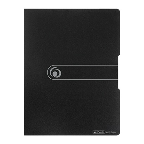 Herlitz Sichtbuch 11207818 DIN A3 20Hüllen PP opak schwarz