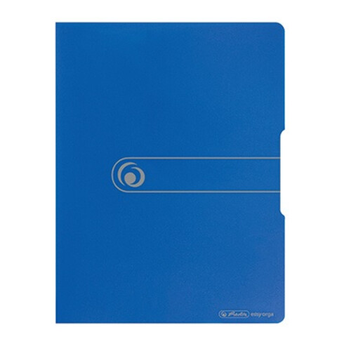 Herlitz Sichtbuch 11207826 DIN A3 20Hüllen PP opak blau