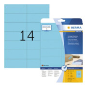 HERMA Etikett SuperPrint 5060 105x42,3mm blau 280 St./Pack.