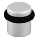 Hermeta Butoir de sol 4735 Diamètre 41 mm Hauteur 36 mm avec fixation par cheville, aluminium anodisé argenté mat-1