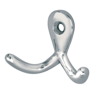 Hermeta Handtuchhaken 0560 2 Hak.H.37mm Alu.vern.A.28,5mm