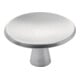 Hermeta Möbelknopf 3753 Alu-Guss silberf.elox.m.Schraube M4x25mm