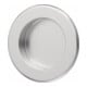 Hermeta Poignée encastrée porte coulissante alu argenté anodisé rond EL.-D. 50 mm-1