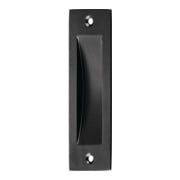 Hermeta Schiebetürmuschel Alu.schwarz eck.L.120mm B.40mm-1