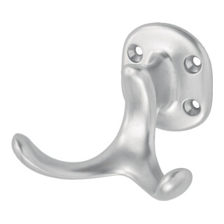 Hermeta Sheathing 0029 version double A. Aluminium 60mm. anodisé argent. H.47mm
