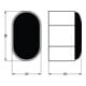 Hermeta Wandtürpuffer 4700/4702/4704 Alu.silberf.elox.L.25mm-4