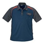 Terratrend Herrenpoloshirt mit Brusttasche marine/schwarz/rot-1