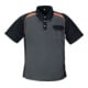 Terratrend Herrenpoloshirt CoolDry dunkelgrau/schwarz/orange-1