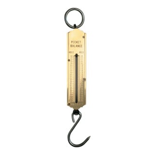 Hesse Taschenfederwaage 50kg Kilo/Kilo