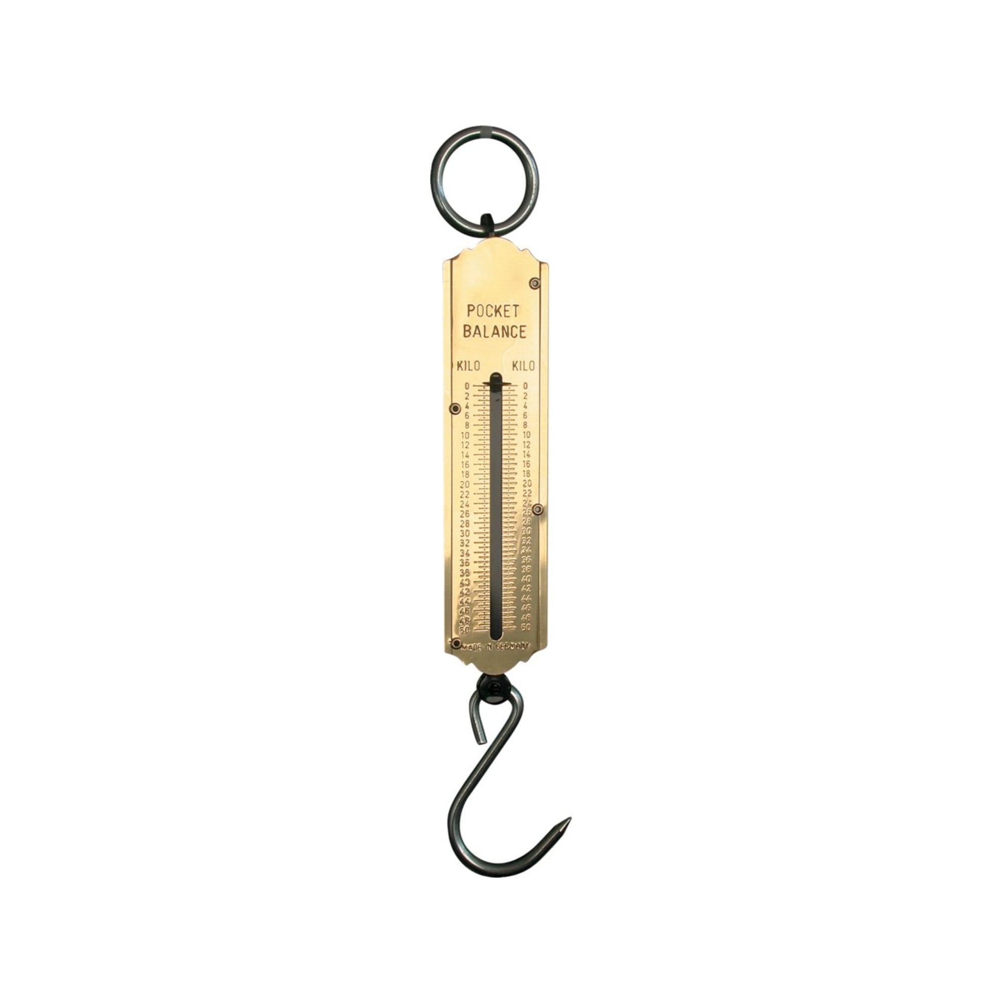Hesse Taschenfederwaage 50kg Kilo/Kilo