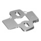 Hettich Adaptateur d'angle 5° pour plaques de montage croisées, Sensys, 9072533 nickelé-1