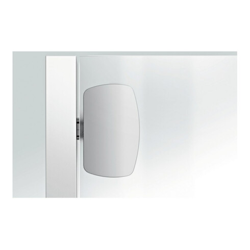 Hettich Adaptateur meuble pour charnière Sensys, 9081923, zamak nickelé