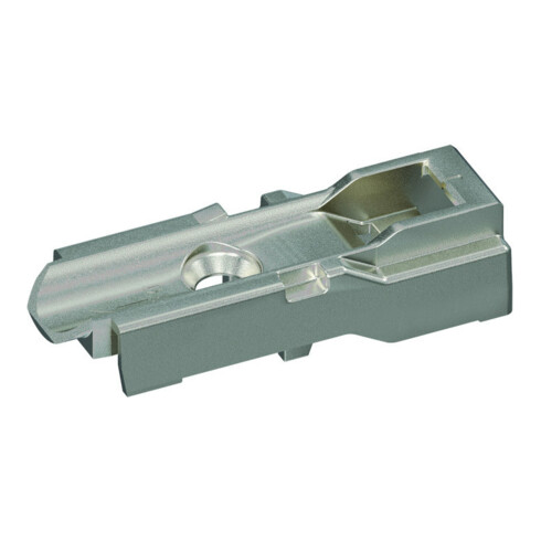 Hettich Adaptateur parallèle meuble Dist. 8 mm Sensys, 9072537 ZDG argenté nickelé