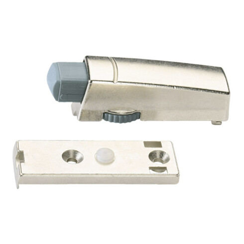 Hettich Amortisseur de meuble pour charnière à cupule Silent System, 60579 en zinc moulé sous pression nickelé
