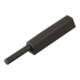 Hettich Amortisseur de meuble Push to open, broche, plastique anthracite