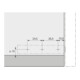 Hettich Amortisseur pour charnière à clipser Push to open Pin, 9089601 plastique gris clair-2