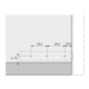 Hettich Amortisseur pour charnière Push to open Pin Strong 9089611, gris clair KF-3